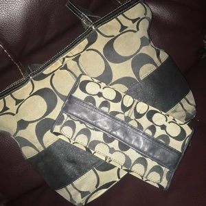 Used Authentic Coach Purse with Wallet!